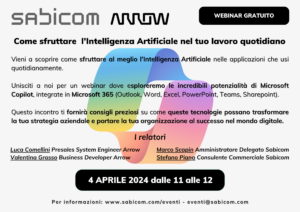 Invito Webinar Intelligenza Artificiale Copilot Arrow 4.4.24 (1)